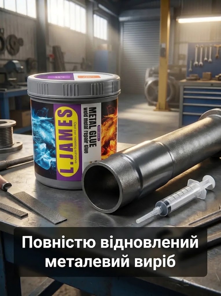 Довговічний ремонт, який можна шліфувати та фарбувати
